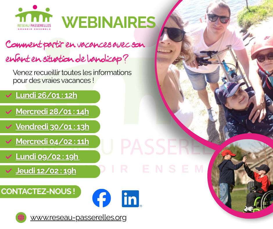 Invitation webinaires 2026